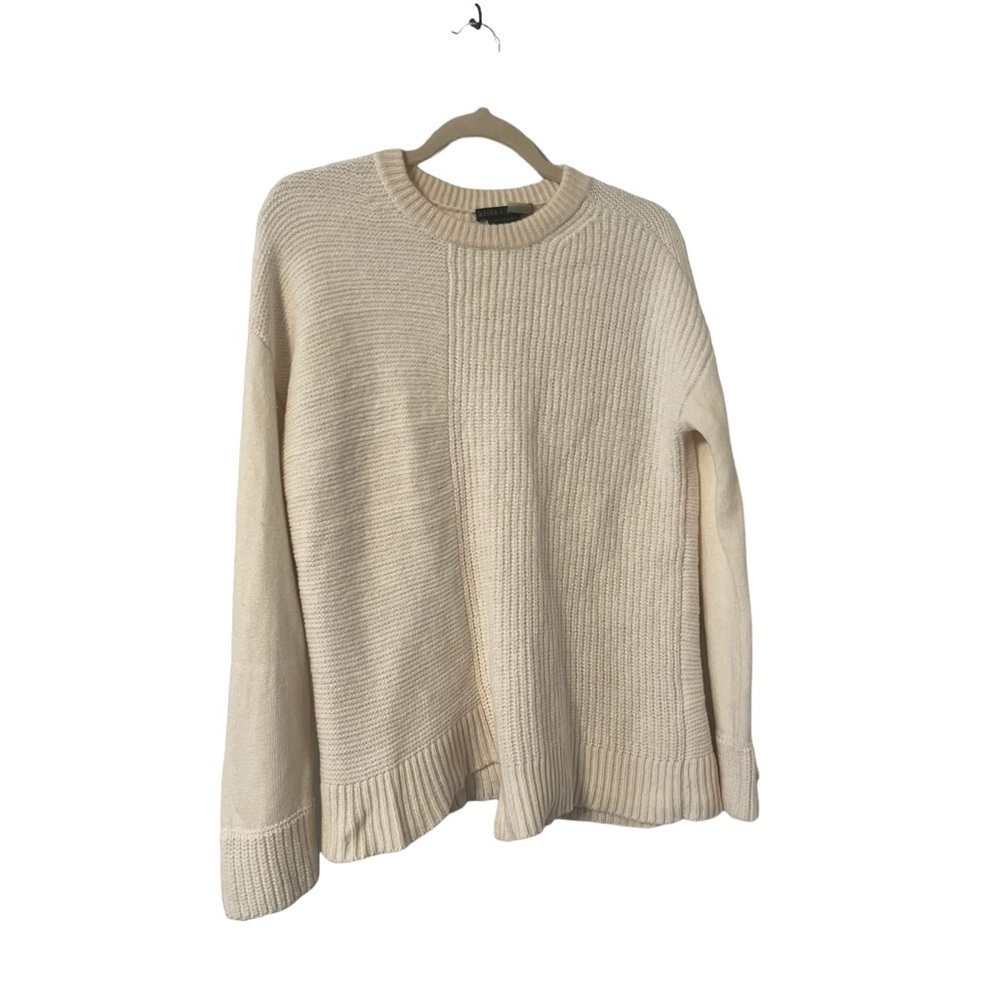 ALICE + OLIVIA Off White Wool Sweater Pullover Top - Picture 2 of 6